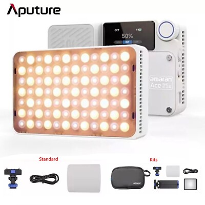 Aputure Amaran Ace 25x Kit Bi-Color 2700K-6500K On-Camera LED-Video-Taschenlampe