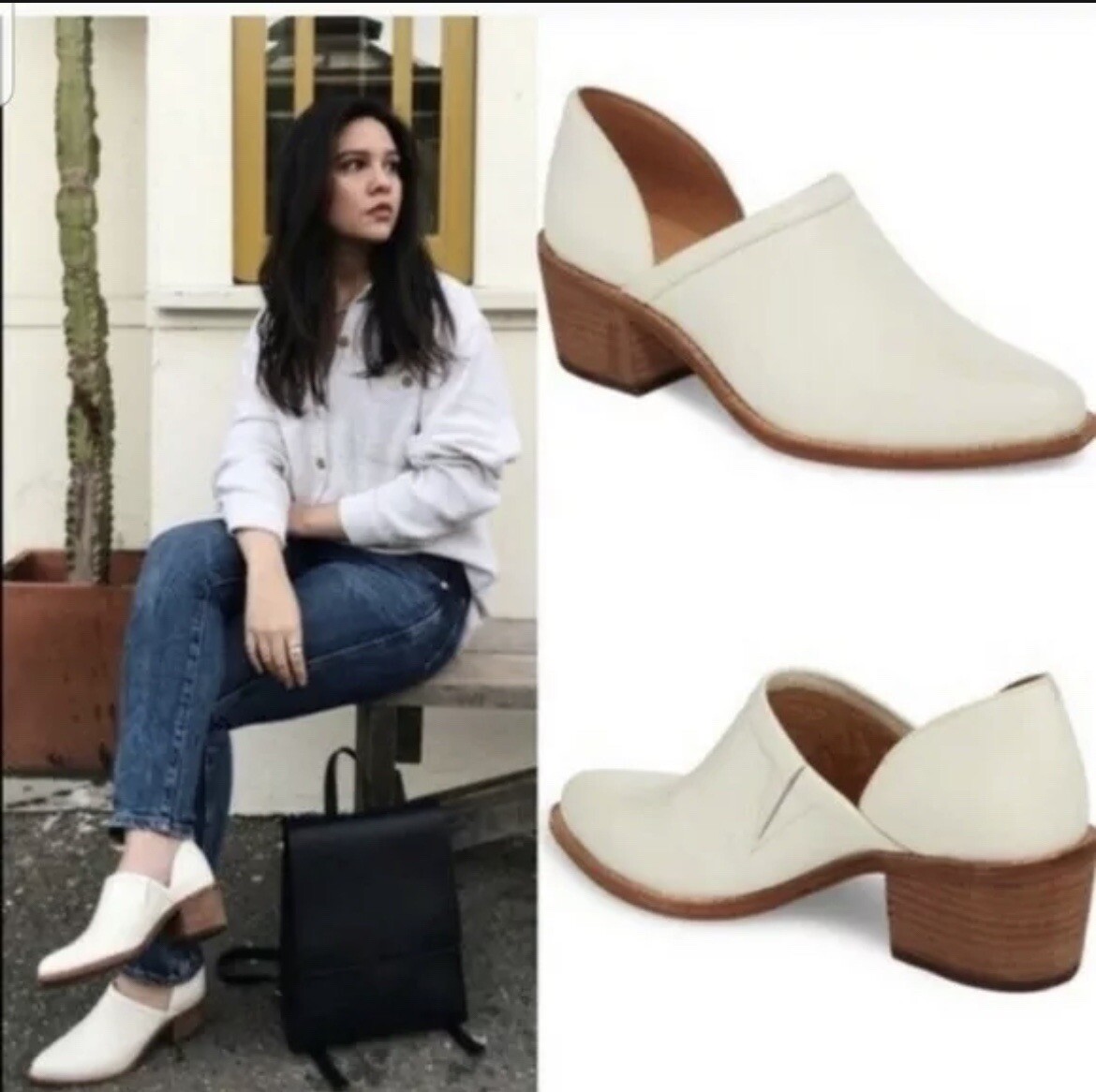 The Brady Lowcut Leather Booties size 