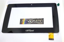 VETRO+TOUCH SCREEN ORIGINALE CLEMENTONI per CLEMPAD 7.0 PLUS NERO V38189 16602