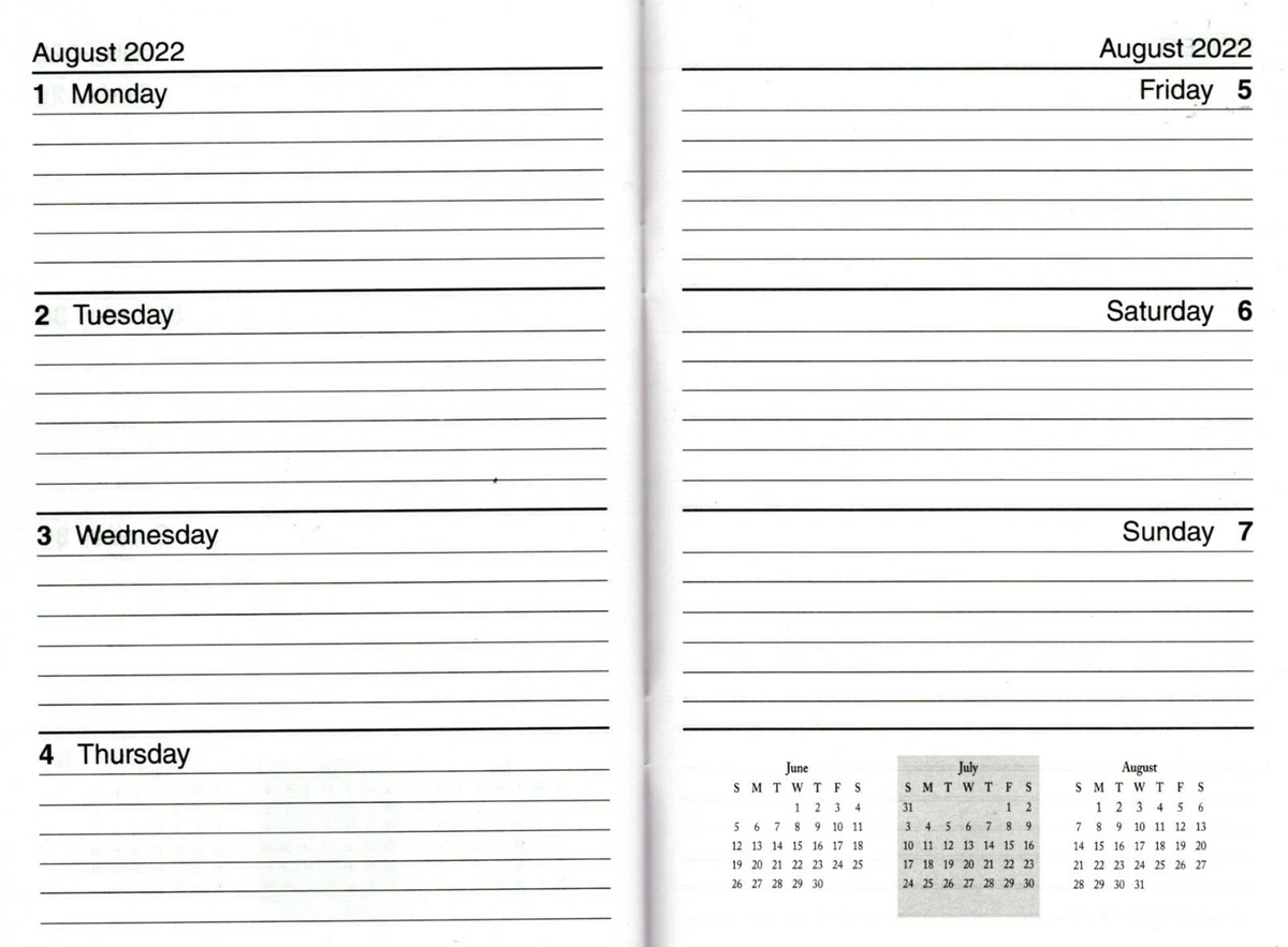 2021 - 2022 Student Academic Planner Calendar - School College Weekly Agenda  | eBay