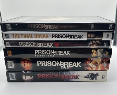 Prison Break: Seasons 1, 2, 3, 4, Final Break & Event Series - DVD - RARE OOP