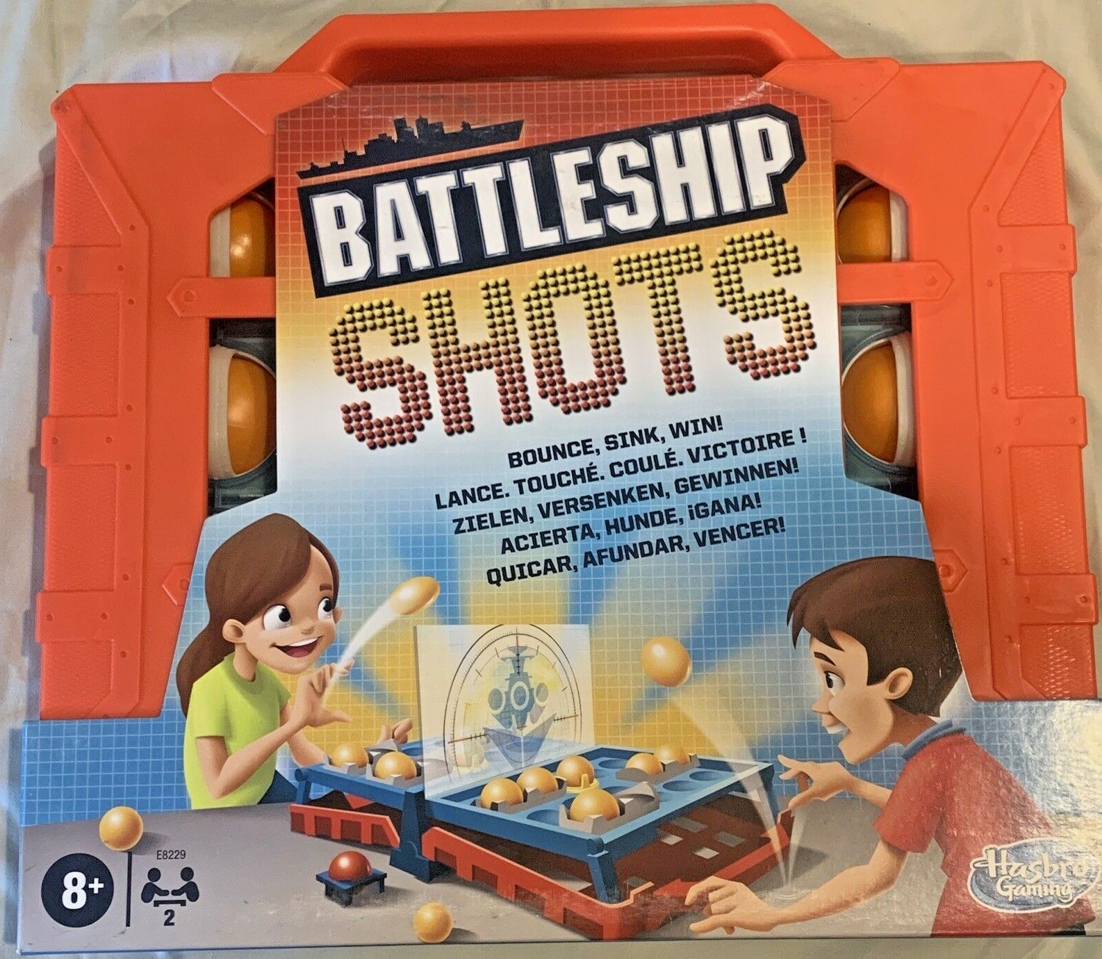 Battleship Shots Game Strategy Ball-bouncing Game New 630509869381 | eBay