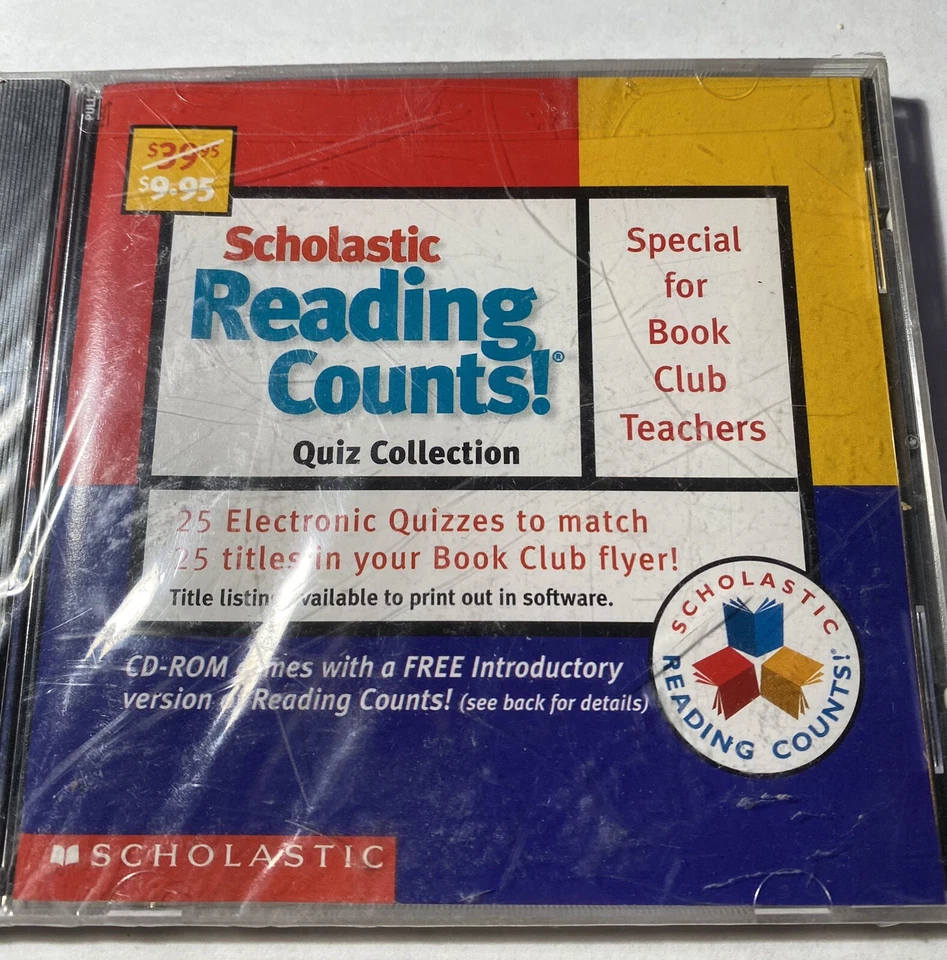 Scholastic Reading Counts Introductory Software Sampler PC CD-ROM New Sealed. - Image 2 of 4