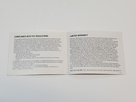 Bad Dudes Authentic Original NES Nintendo Manual Only *wear