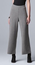 SIMPLY VERA VERA WANG KNIT WIDE LEG PANTS SIZE XXL
