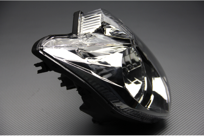 AVDB-moto Scheinwerfer Vorderlicht Für YAMAHA FAZER 600 FZ6 RJ07 (2004-2006) – Inkl. LED-Standlicht, Plug & Play