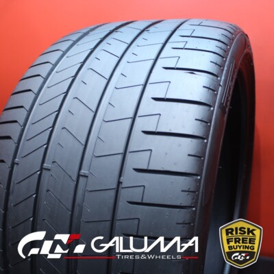 1 (One) Tire LikeNEW Pirelli P Zero PZ4 Elect 305/30ZR21 305/30/21 104Y #80086