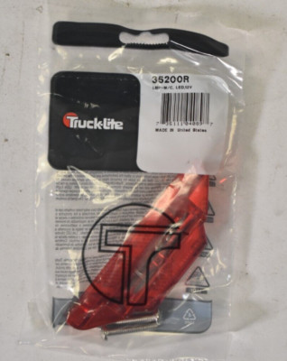 Truck Lite LED Marker Light Red Series 35200R Clearance Lamp 12V LMP-M/C