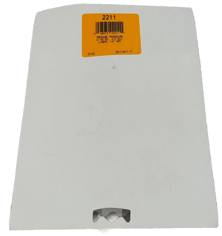 Sensor de presión de fluido medidor automático 2211 0-150 psi, 1/8" NPT macho Foto 2 de 2