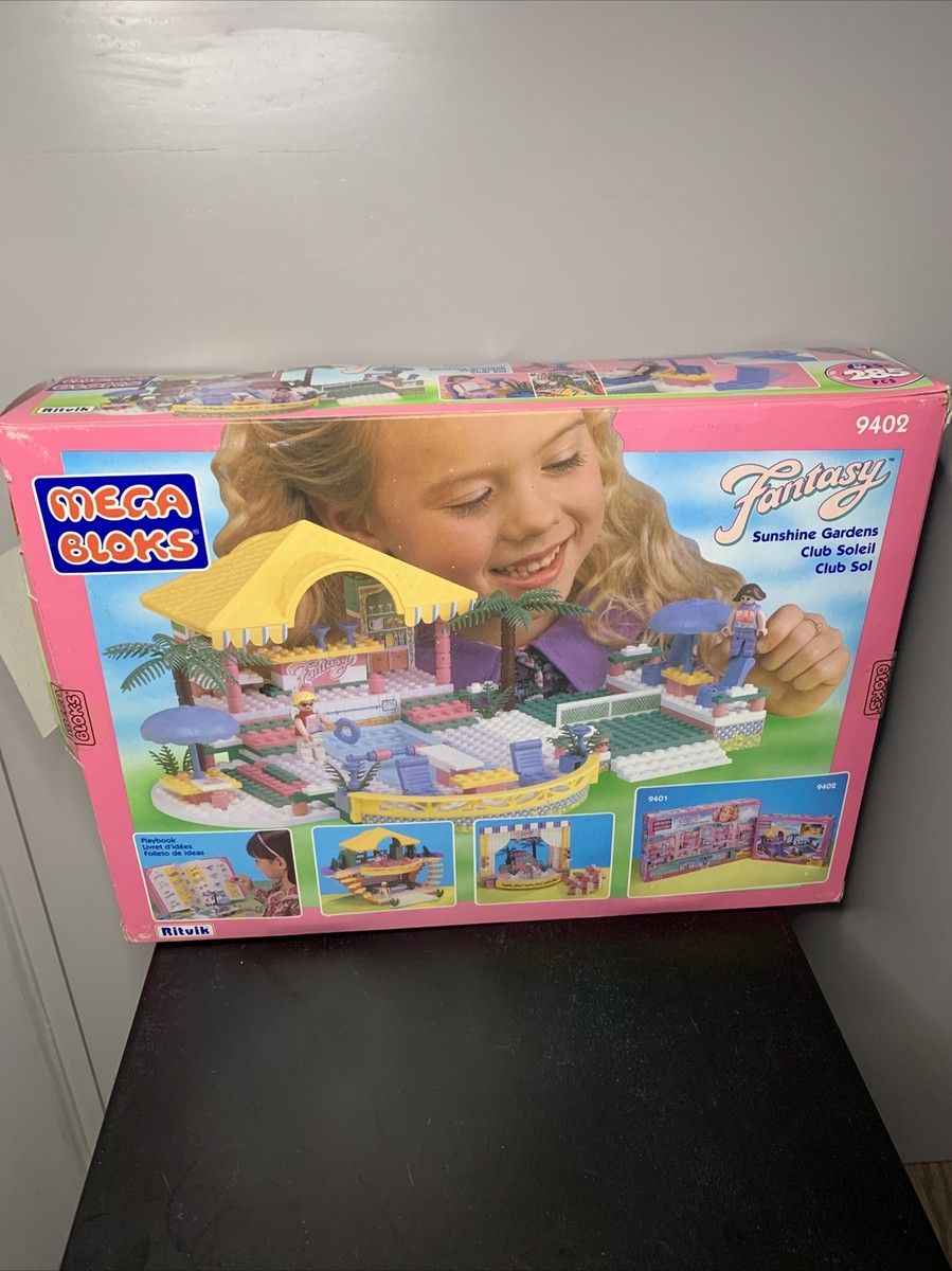 Brand New Mega Bloks 1994 Ritvik Sunshine Gardens Club Soleil 9402