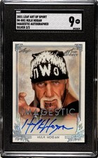 2021 Leaf Art of Sport Hulk Hogan Autograph SILVER /2 AUTO SGC 9 (2/2)