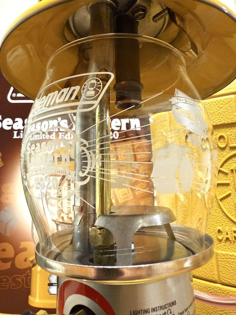 Coleman Seasons Lantern 2020 Yellow Bond with Shell Case
