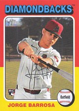 Jorge Barrosa 2024 Topps Heritage #690 Arizona Diamondbacks Rookie