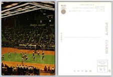 1964 Tokyo Olympics Volleyball Postcard Japan vs Poland Women s Match