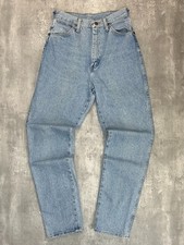 Vintage 80s/90s Wrangler Western Style Light Wash Denim Pants Size 27