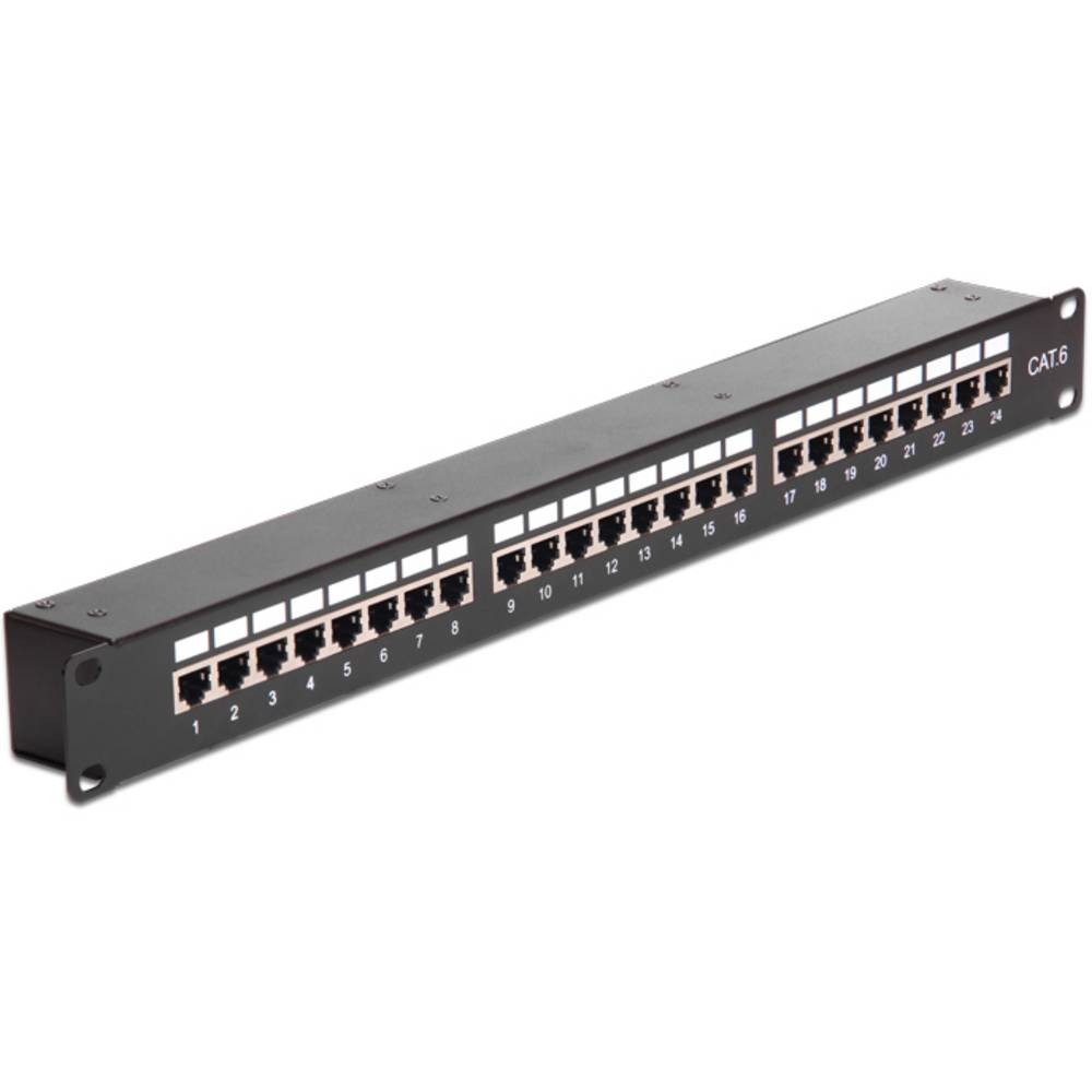 Panneau de brassage Delock 43295 RJ45 rackable 1U 19 pouces