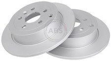 2x A.B.S. Bremsscheibe 17901 für VAN FREELANDER L359 LANDROVER eD4 SD4 4x4 TD4