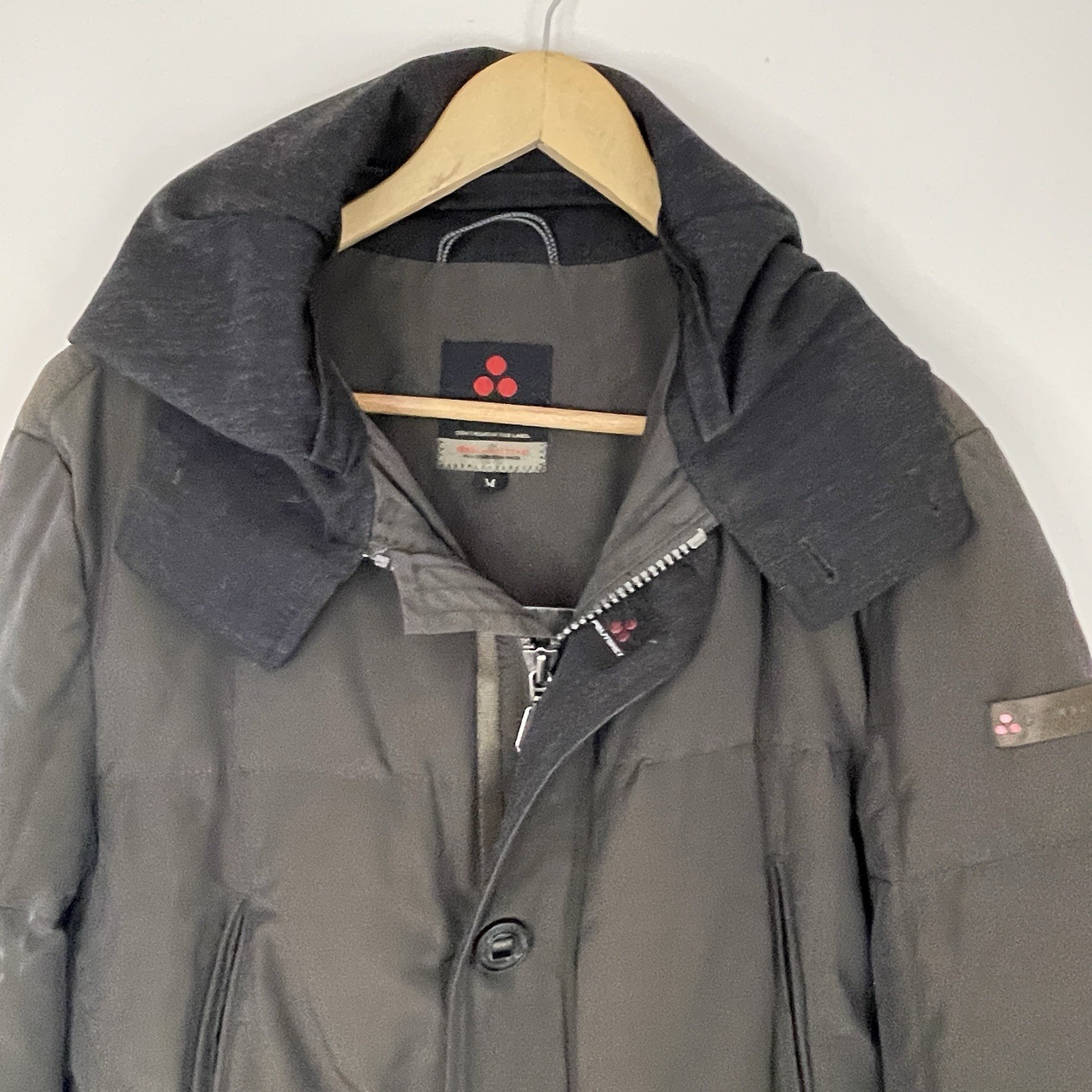 Peuterey Hurricane Goose Down Gray Jacket Parka H… - image 4
