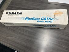 BLACK BOX 48 Port CAT5e Patch Panel JPM906A-R4 GigaBase 2U Rack Mount NEW in Box