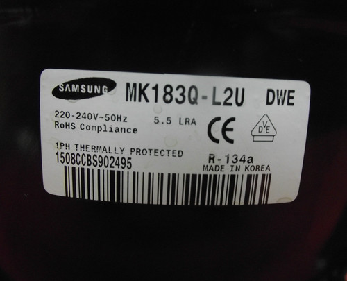 Amerikanische Kühl-Gefrierkombination DAEWOO FRS-U20DCB KOMPRESSOR