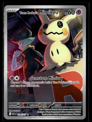2026 Mega Evolution Series - Ascended Heroes Team Rocket's Mimikyu Illustration