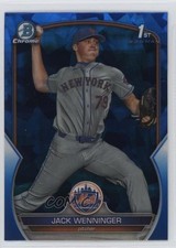 2023 Bowman Chrome Draft Sapphire Edition Jack Wenninger #BDC-68 xb2