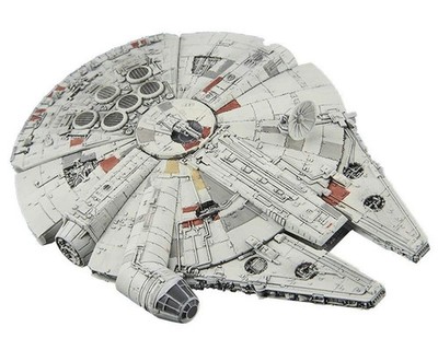 Bandai Star Wars Vehicle Model #06 Millennium Falcon Plastic Model Kit