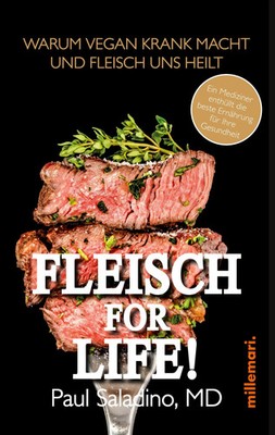 Paul Saladino MD | FLEISCH FOR LIFE! | Buch | Deutsch (2020) | 408 S.