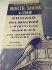 Vintage Railroad Timetable 1961 North Shore Line Chicago Milwaukee Suburban New — photo 3