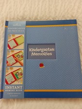 Hallmark Kindergarten School Memories Instant Album 9x9 Scrapbook BRAND NEW