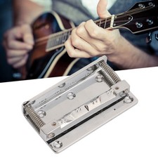   Metal Mandolin Bridge 8 String Saddle Bridge Plate Replacement Musical