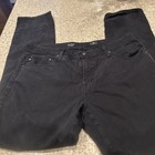 AG Adriano Goldschmied the Everett Slim Straight Black Denim Stretch 36x32 — photo 1