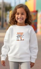 Bluey Friends Booey Halloween youth sweatshirt