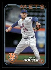 Adrian Houser New York Mets 2024 Topps Update Black #US145 SN /73