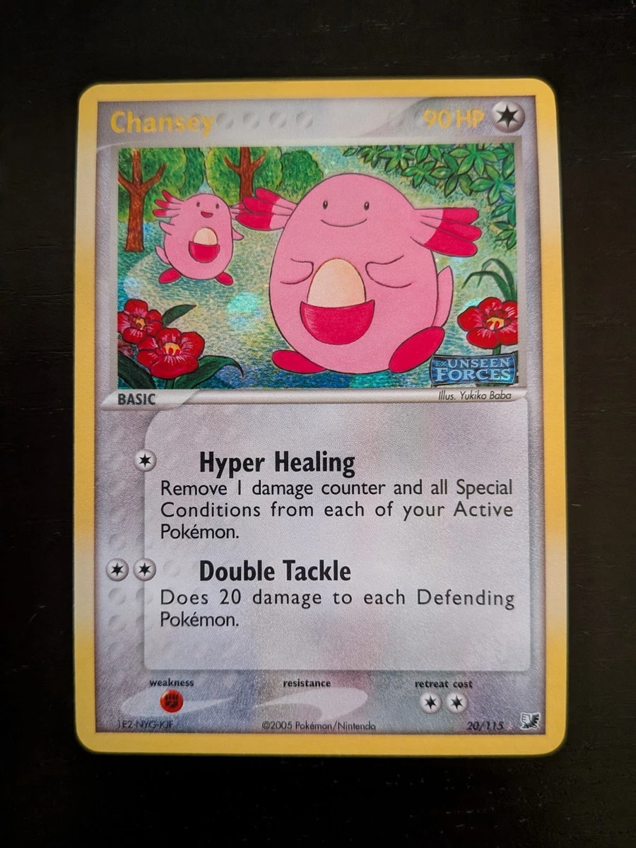 how much is chansey pokemon card worth Chansey Pokémon TCG Cards for sale