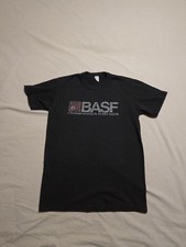 Vintage 80s BASF "Chrome Audio & Video Tapes" T Shirt Size Medium Betamax RARE