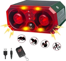 Solar Outdoor Cat Deterrent for Yard