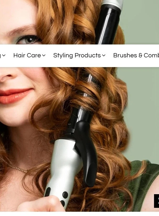 Bio Ionic Long Barrel Styler Jade Green 1.25" - Image 2 of 2