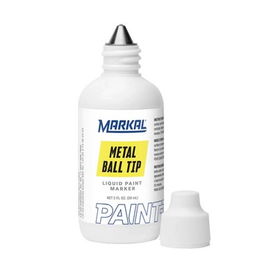 Markal 84621   Paint-Riter Metal Ball Tip Liquid Paint Marker, Yellow, 1/8'' Tip,