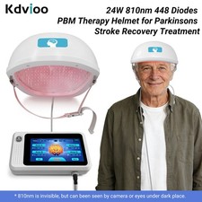 810nm Neuro Light Therapy Helmet 448 Diodes Medical Grade Device For Parkinson