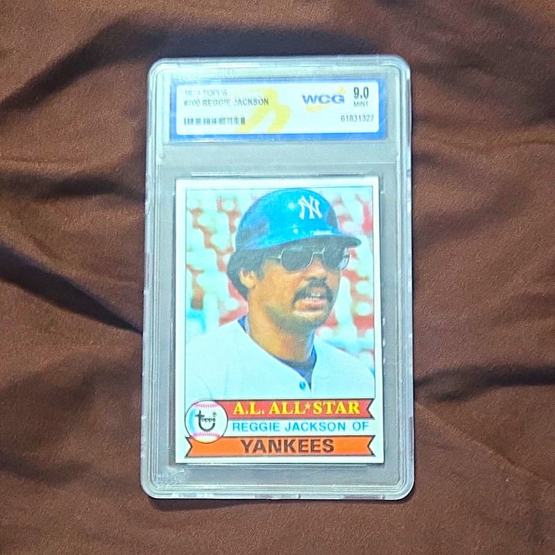 Topps 1979 A.L. All-Star Reggie Jackson #700 WCG 9.0 Yankees MLB Card