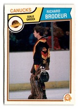 1983-84 Richard Brodeur O-Pee-Chee OPC - Vancouver Canucks