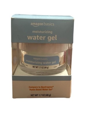 Amazon Basic Moisturizing Water Gel Instant Hydration With Hyaluronic Acid 1.7Oz