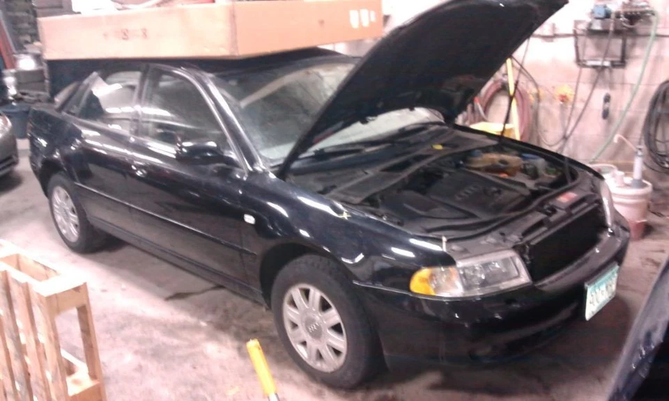 Luz de estacionamiento/esquina del conductor luz de estacionamiento señal de giro compatible con 96-99 AUDI A4 245778 Foto 4 de 4