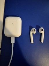 Apple AirPods Wireless Bluetooth Earbuds White with Charging Case  Built-In Mic
