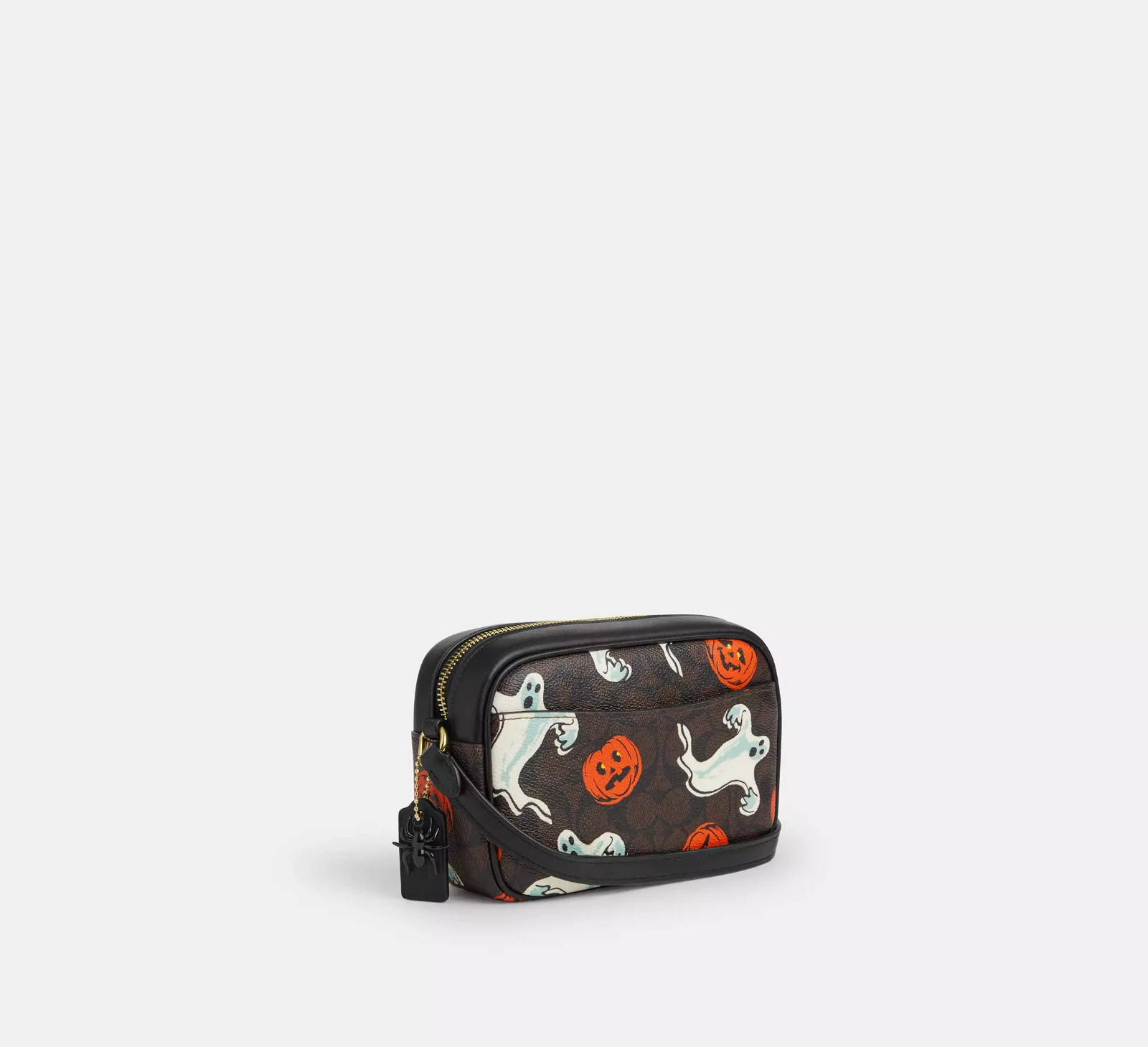 Coach Halloween Mini Jamie Camera Bag with Pumpkin Ghost Print CCF75 NWT NEW image 3