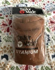 Taylor Made Titanium Driver Head Cover Brown Black Vintage New