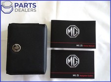 GENUINE MG ZS 2019-2025 OWNERS MANUAL HANDBOOK NAVIGATION MANUAL PACK