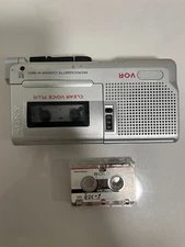 Sony Pressman M-560V Handheld Cassette Voice Recorder. Untested