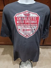 Charlotte Motor Speedway Stock Car Racing Since 1960 Gray 3X Shirt NASCAR Racing